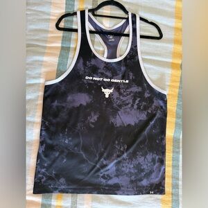 Under Armour Project Rock Black Tank Top